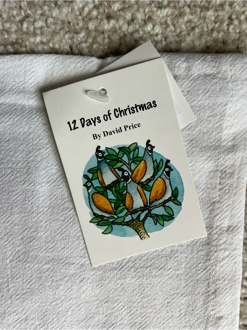 BBQ Lover's Christmas - New Cotton Dishtowel - Picture 3 of 4